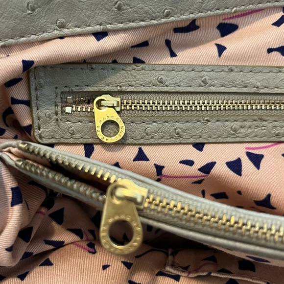 Marc by Marc Jacobs ostrich-embossed leather bag. PERFECT condition. - Picture 13 of 15